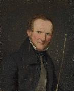 Christen Kobke Portrait of Wilhelm Bendz oil painting